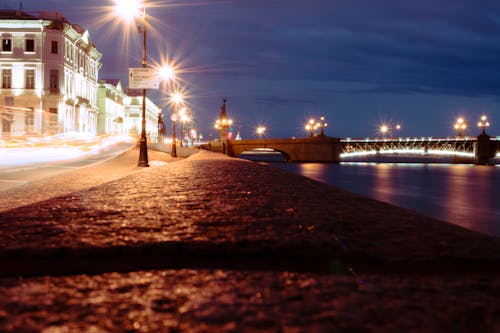 River Waterfront at Night