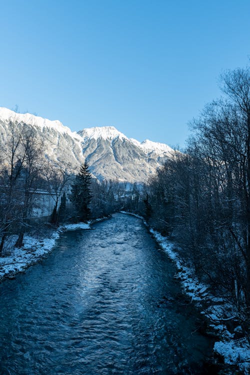 Základová fotografie zdarma na téma hory, řeka, rýma