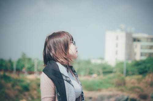 Free stock photo of asian girl, morning sun