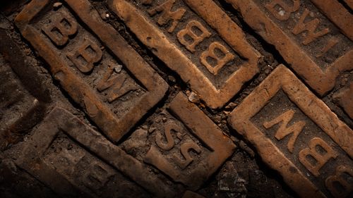 Free bricks Stock Photo