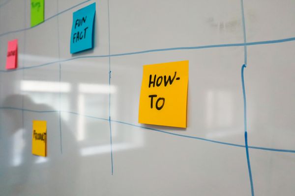 Roadmap peluang digital tersusun di whiteboard