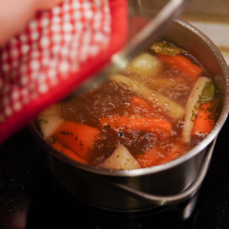Hanukkah Chicken Matzo Ball and Root Vegetable Soup