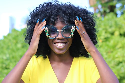 Free Woman Wearing Sunglasses Stock Photo