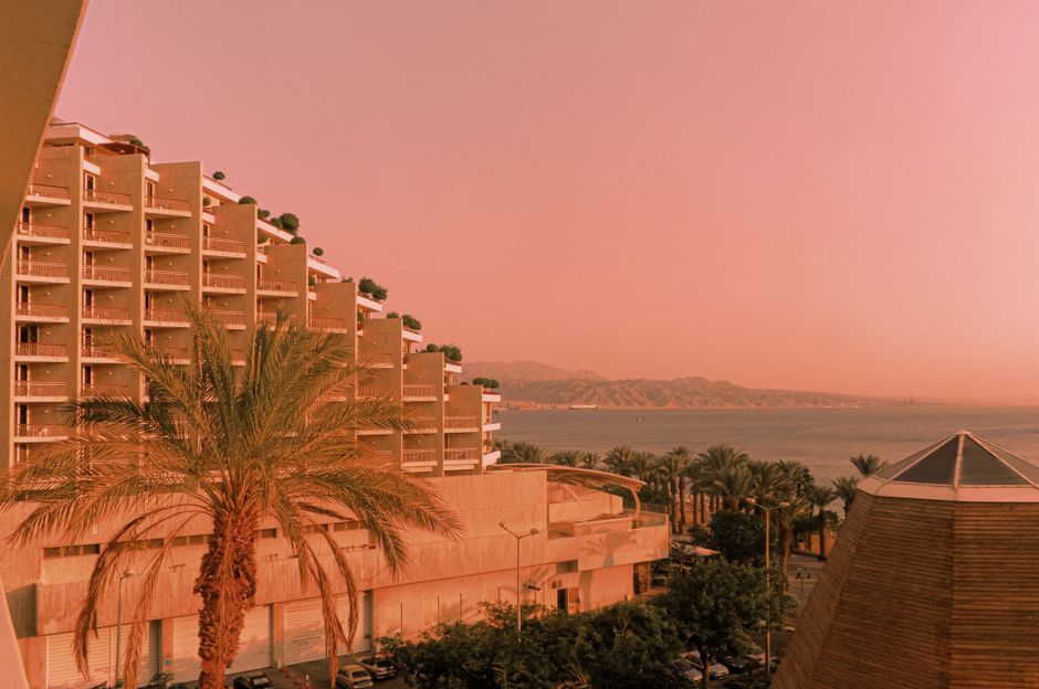Luxury beach resort in Eilat, Israel, with Red Sea view