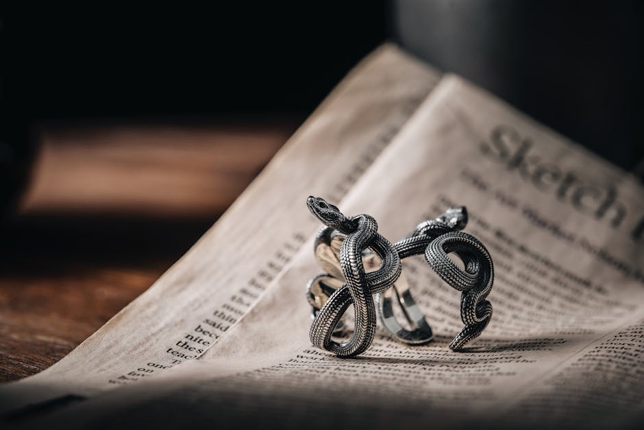 Close-up of bespoke jewelry display case with high-end pieces