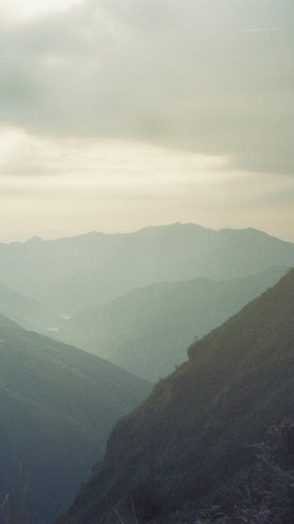 Kostenloses Stock Foto zu berge, drohne erschossen, landschaft