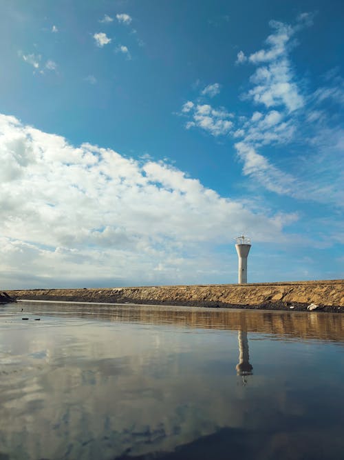 Základová fotografie zdarma na téma maják, mraky