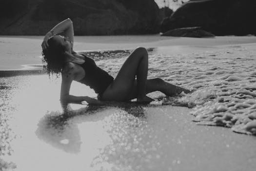 Free stock photo of adult, beach, bikini