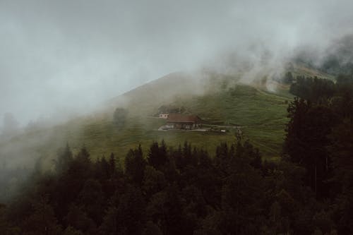 Darmowe zdjęcie z galerii z chmura, drzewa, krajobraz