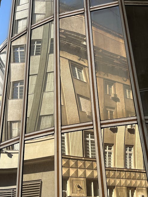 ガラス, シティ, ファサードの無料の写真素材