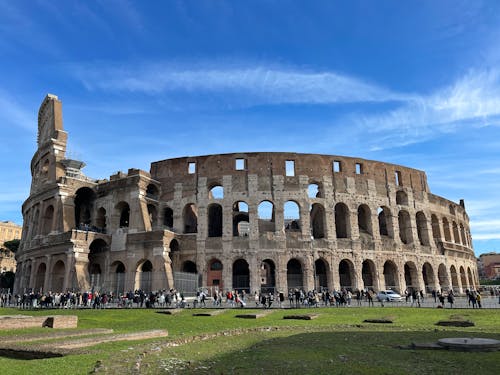 Foto d'estoc gratuïta de amfiteatre, arqueologia, arquitectura romana