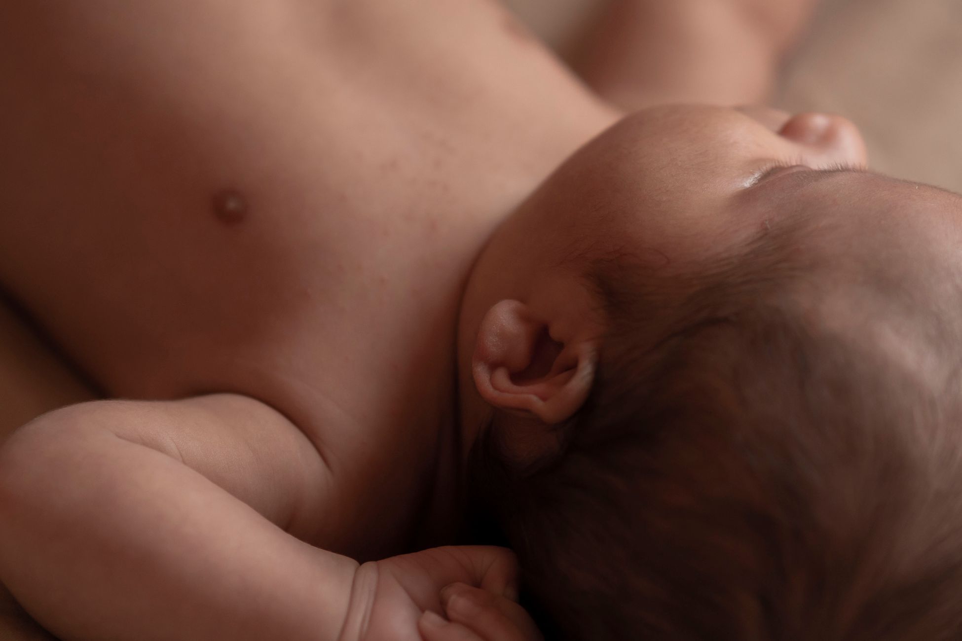 Dochter geboren met open middenrif; overlevingskans 15%