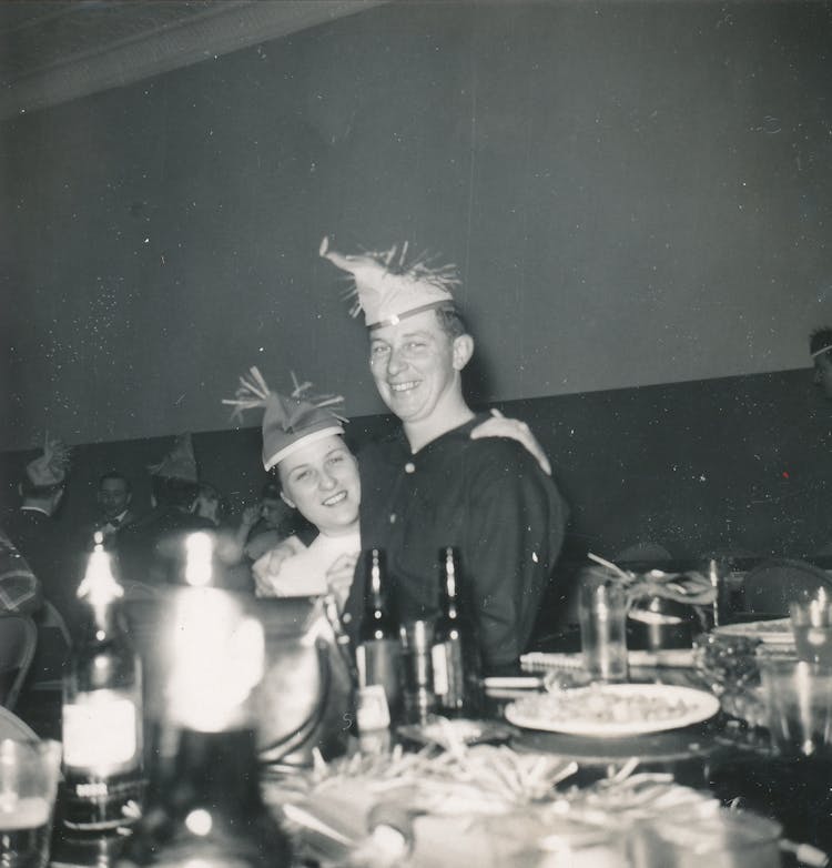 Couple In Festive Mood During Party