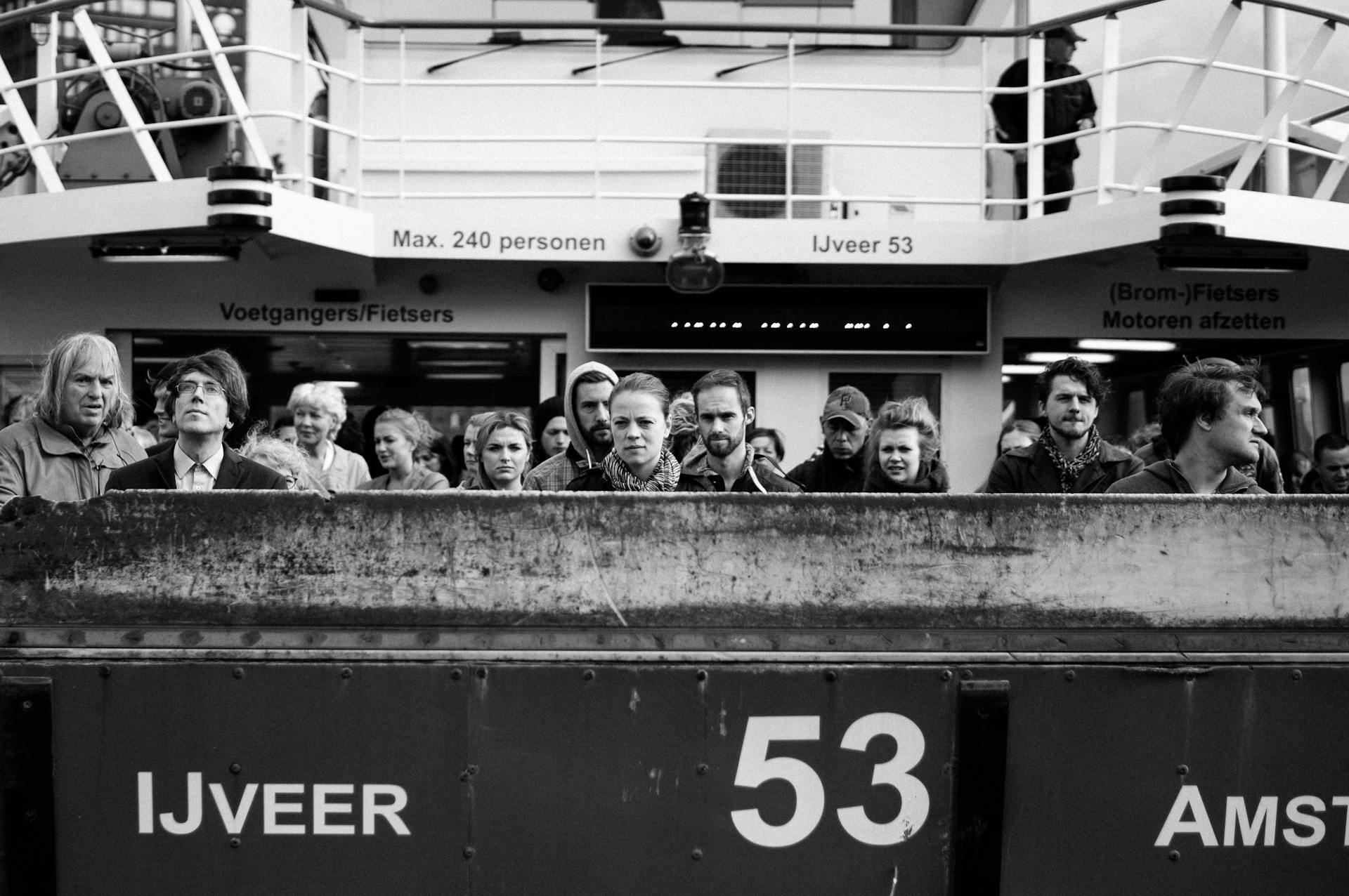 Passengers on Ferry