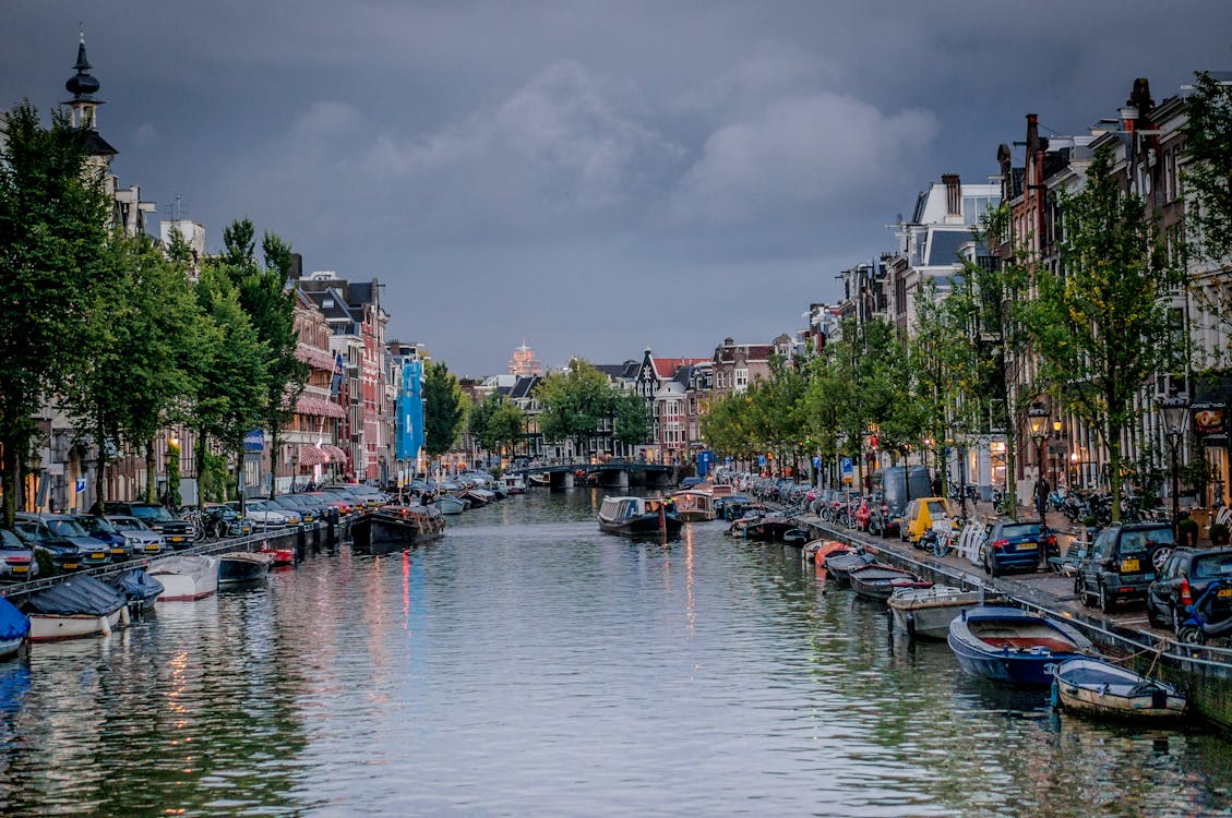 アムステルダム, オランダ, ボートの無料の写真素材
