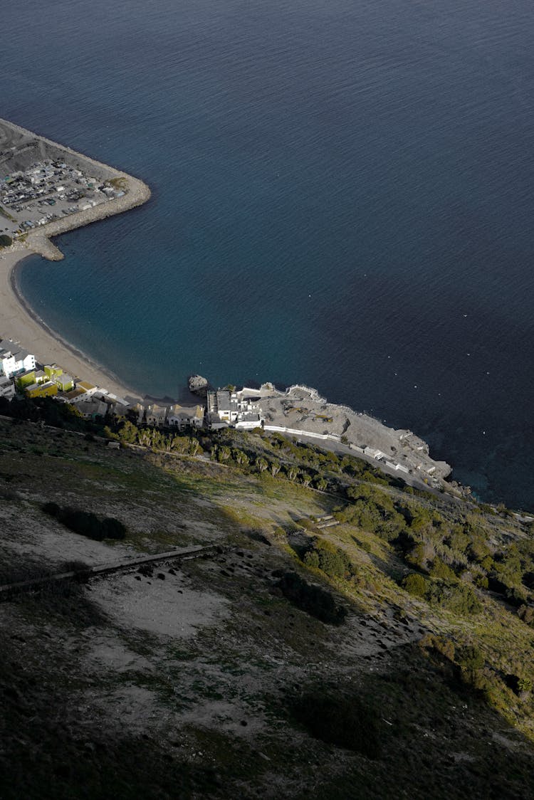 Sea View From Hill