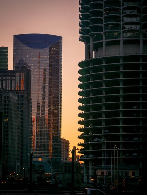 Fotos de stock gratuitas de amanecer, céntrico, ciudad