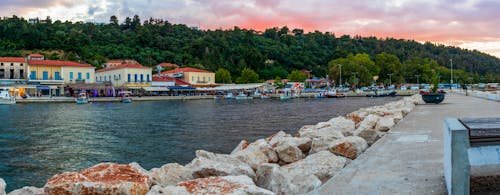 Port of Katakolo in Greece