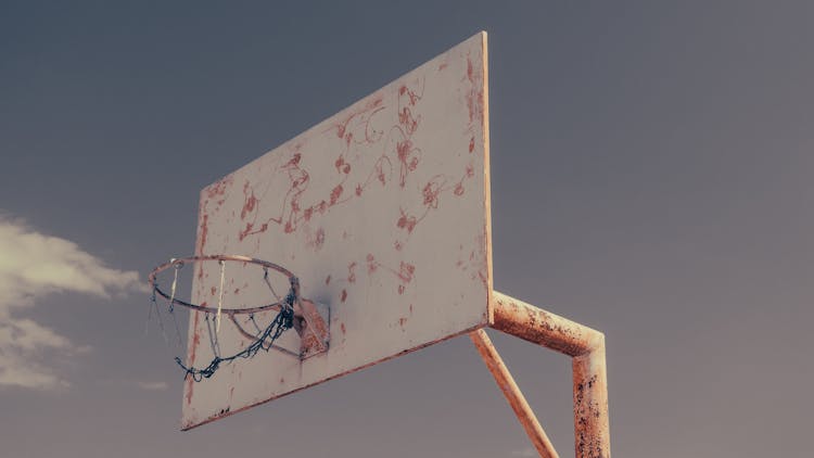 Basketball Board With Hoop