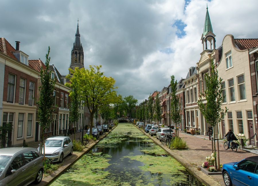 Delft, Netherlands — a travel moment · stay connected with a Delft eSIM from My Holiday SIM