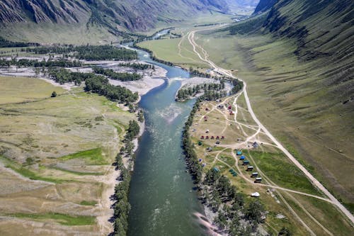 Photographie Aérienne De La Rivière