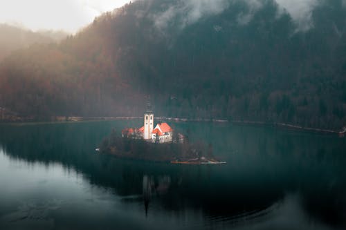 Photos gratuites de la slovénie, lac, lumière du soleil