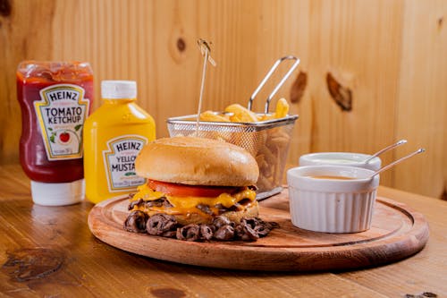 Gratuit Imagine de stoc gratuită din burger, cartofi prăjiți, delicios Fotografie de stoc