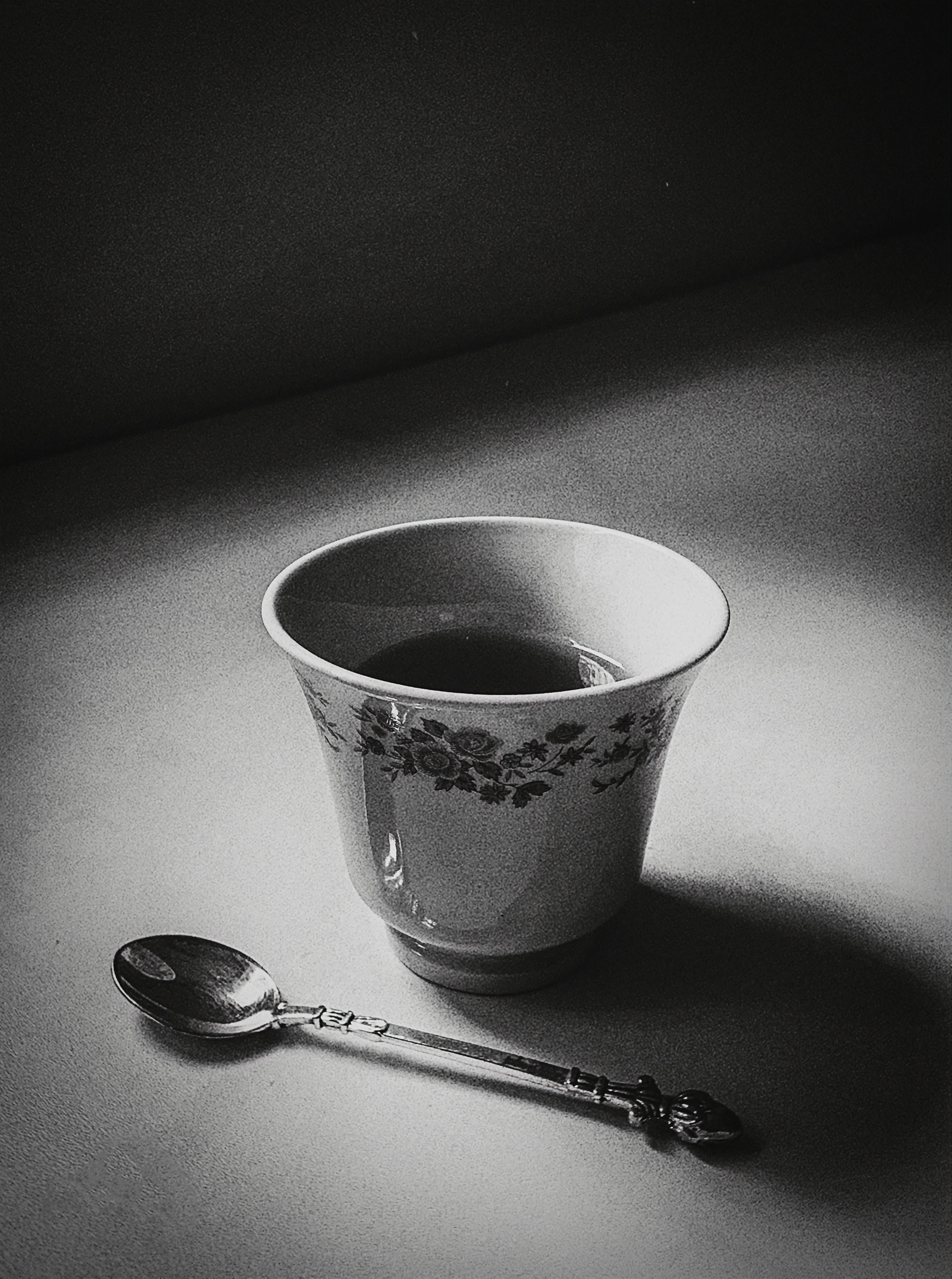Cup of Tea and a Spoon · Free Stock Photo