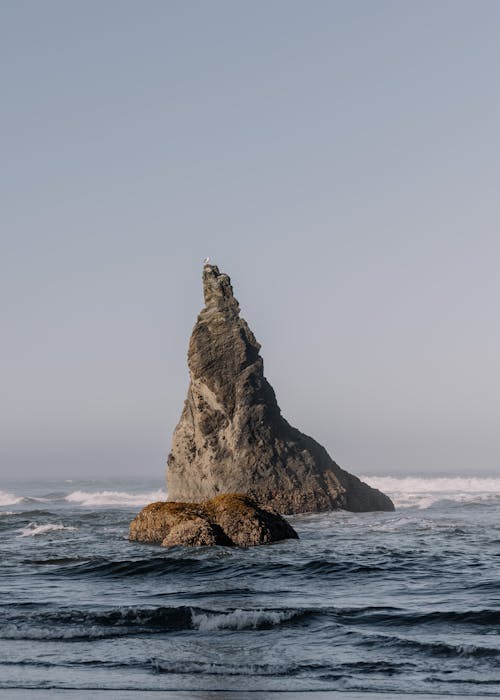Rock Formation in Sea
