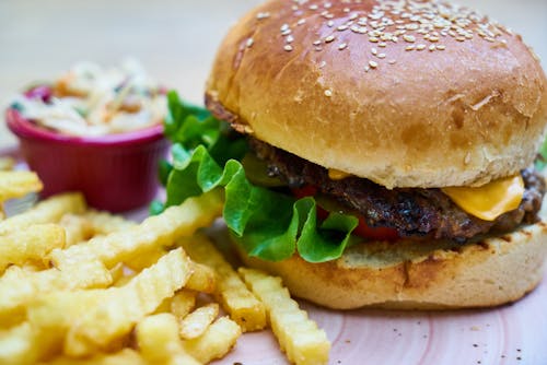 Kostnadsfri bild av bulle, burger, cheddar