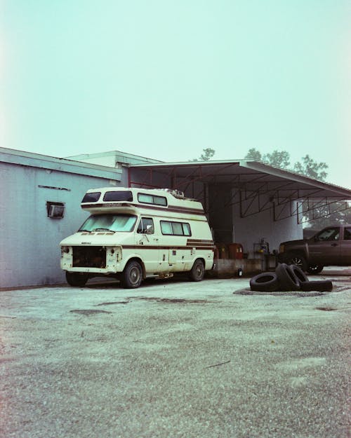 Gratis stockfoto met bestelbus, carport, Florida