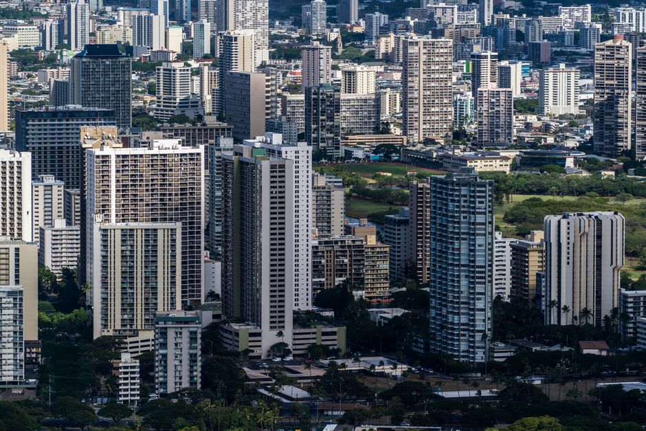 Photo by Cyrill A captivating aerial view showcasing the vibrant skyline and architecture of Honolulu.