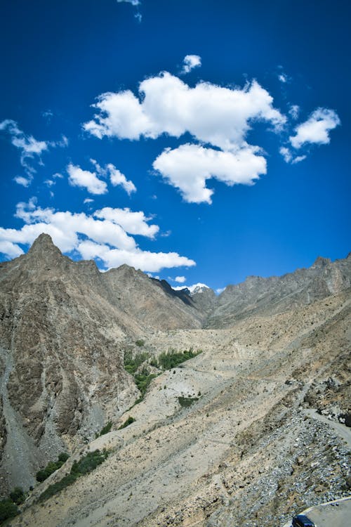Kostnadsfri bild av bergen, blå himmel, drönarbilder