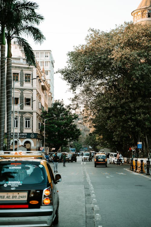 Gratis stockfoto met auto's, city street, Indië Stockfoto