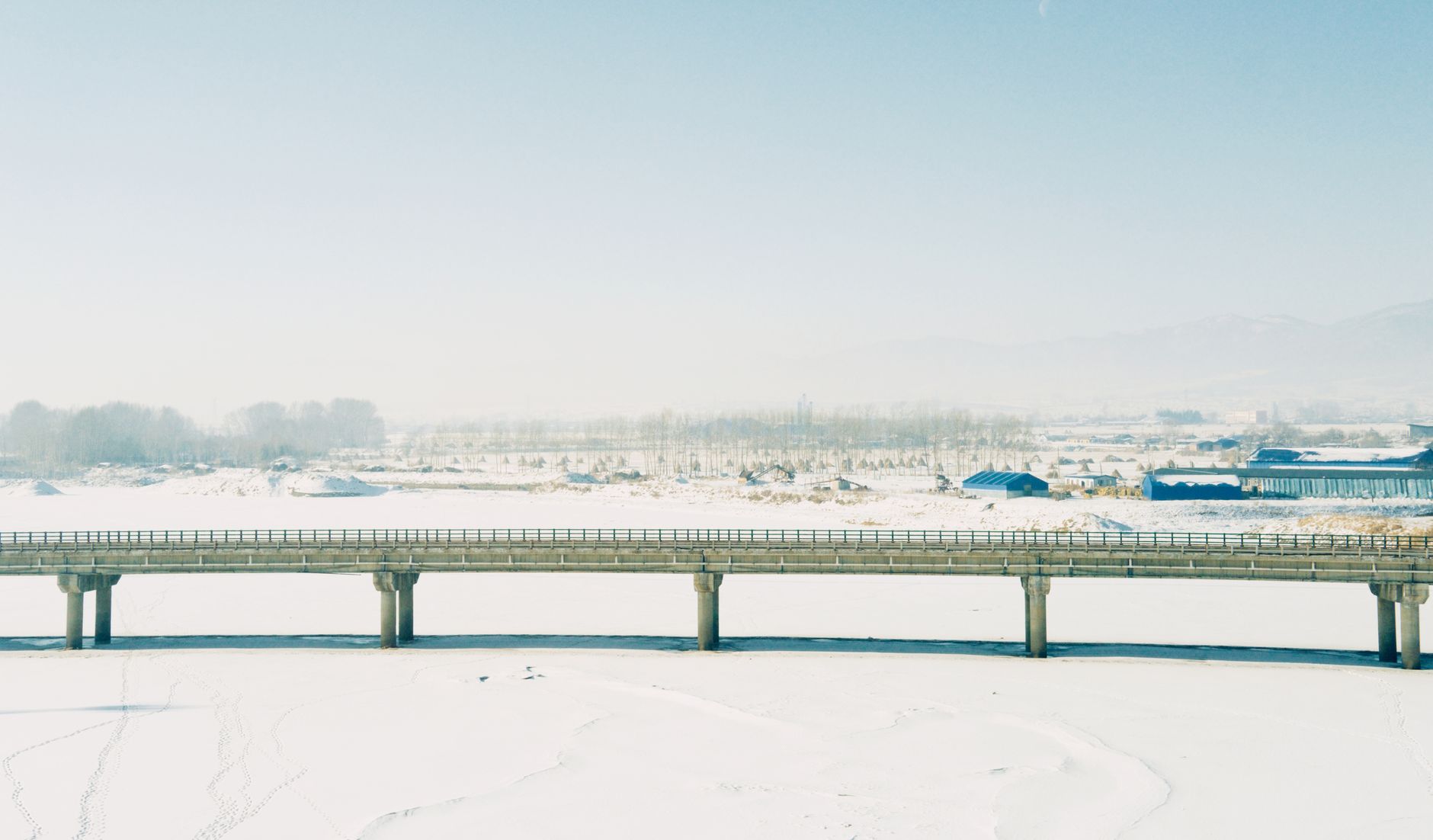 Jilin Province Northeast China topography Changbai Mountain Songhua River — Photo by mitbg000