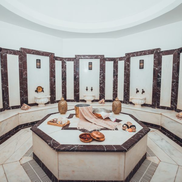 Custom marble spa