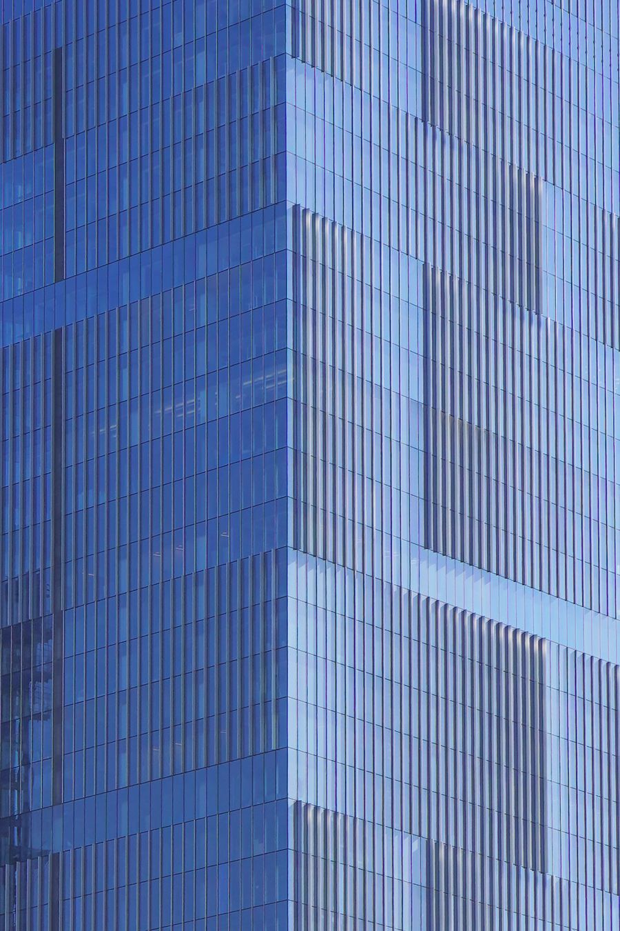 Modern glass commercial skyscraper