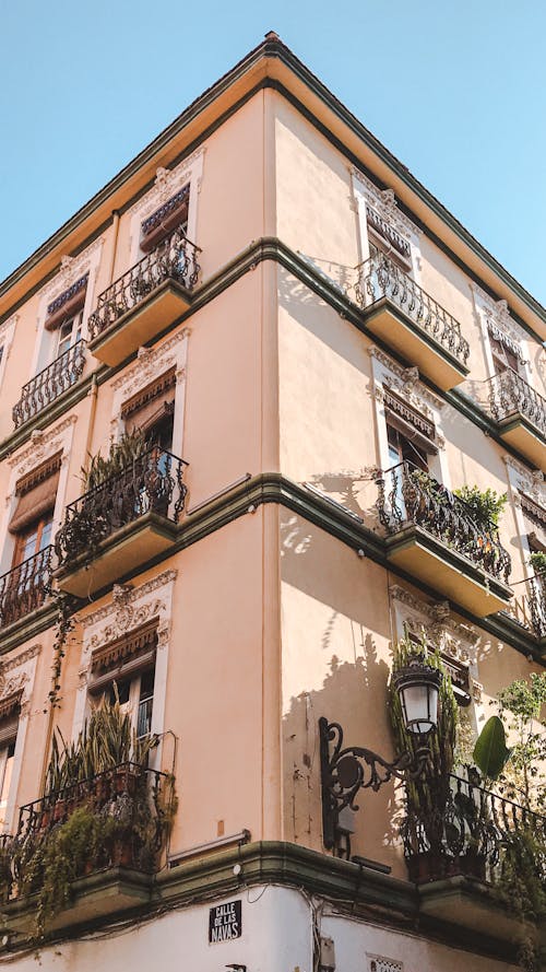 Photo of a House in a Town in Spain