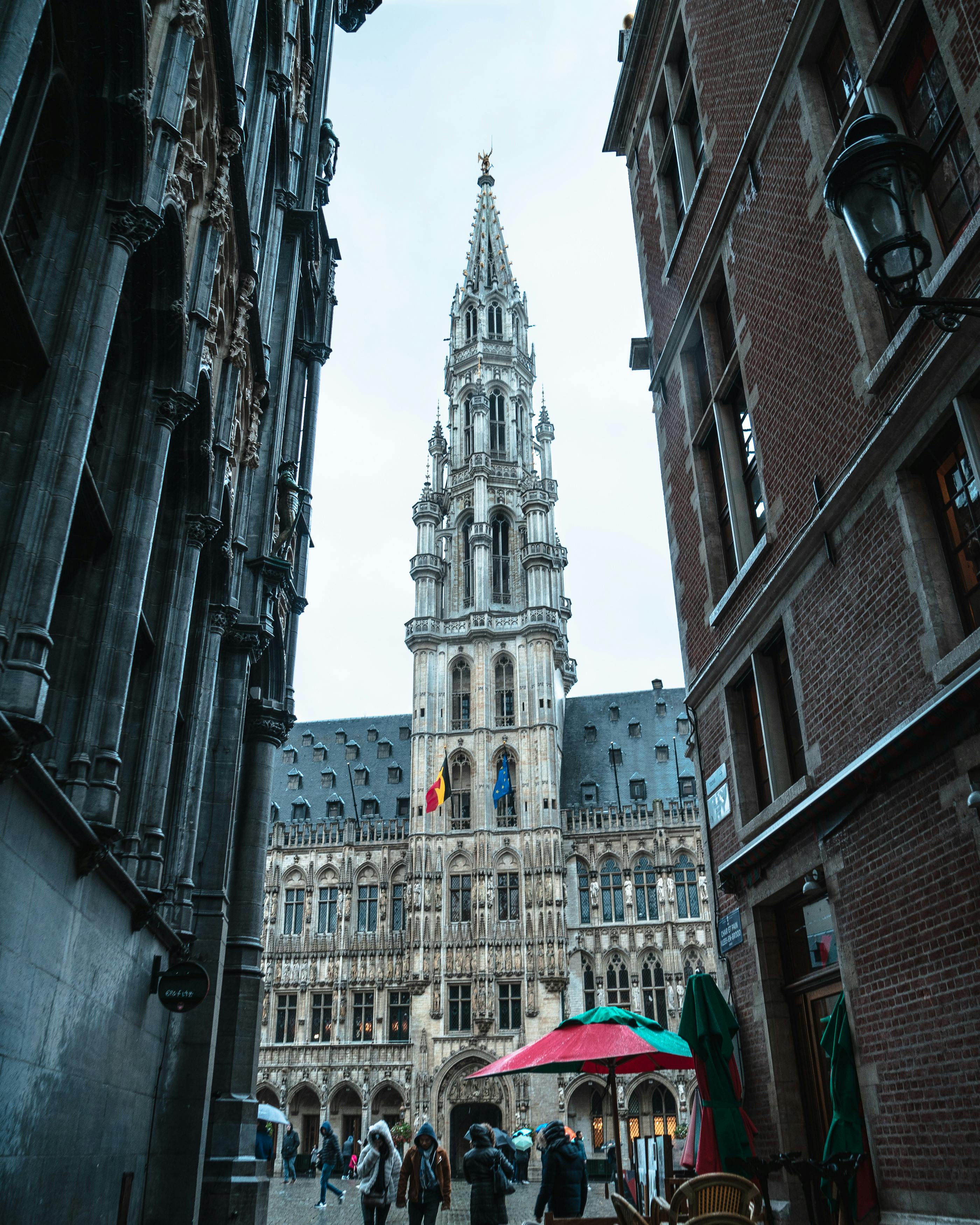 HD wallpaper: belgium, brussels, grand place, town hall, architecture,  building | Wallpaper Flare