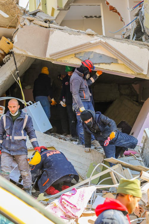 事故與災難, 團隊, 地震 的 免費圖庫相片