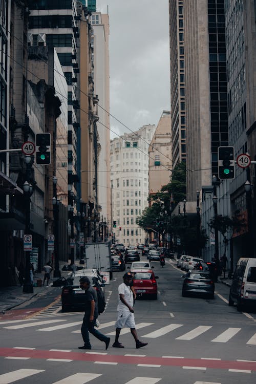 People Crossing a Street 