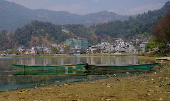 Pokhara lakeside and paragliding — Nepal