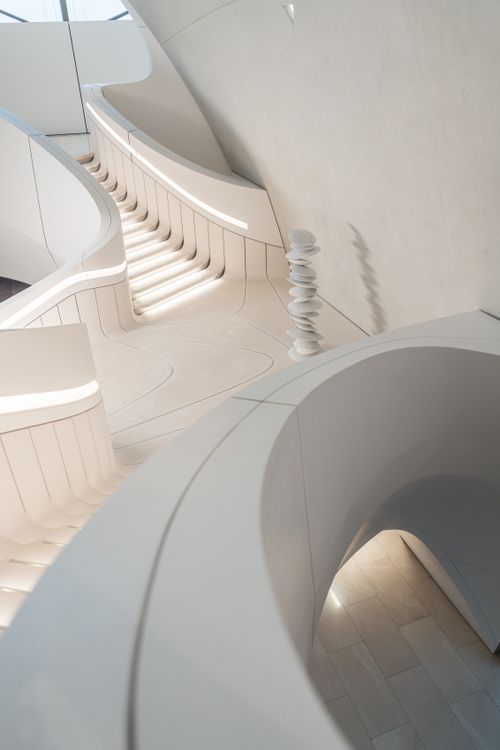 Twisted Luxury Staircase · Free Stock Photo