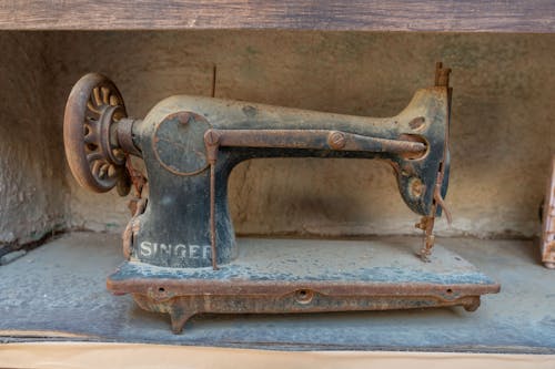 Rusty Old Sewing Machine