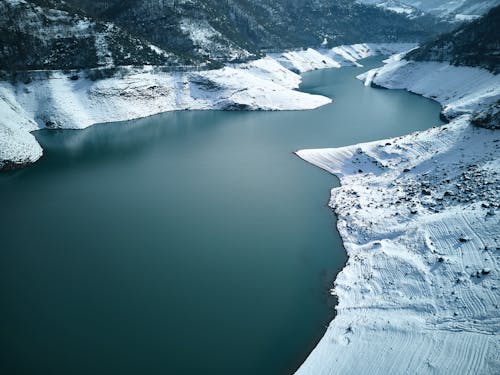 Immagine gratuita di acqua, congelato, fiume