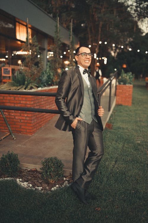 Groom Smiling Broadly