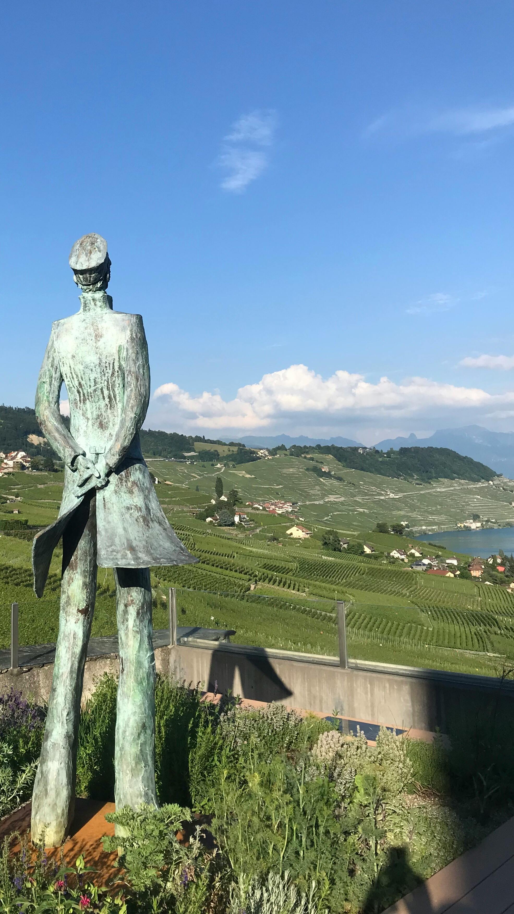 Free Stock Photo Of Corto Maltese Lake Geneva Statue