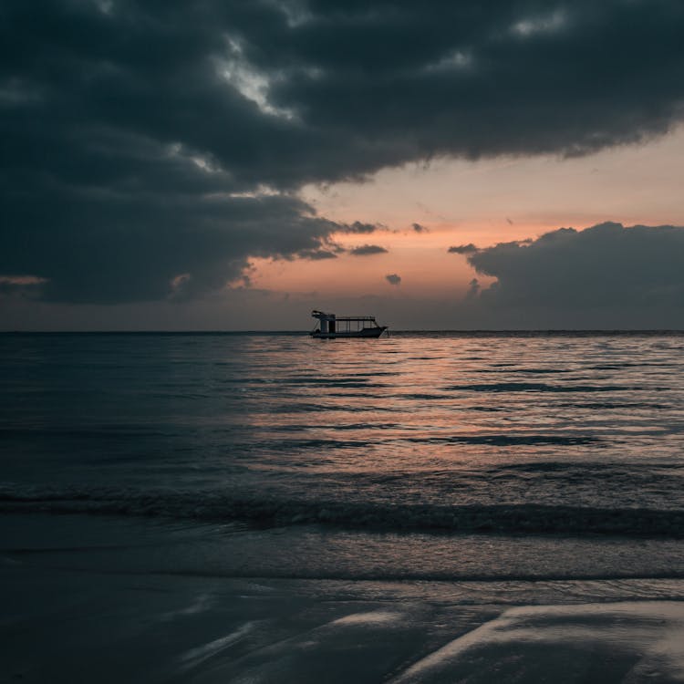 Boat On Horizon