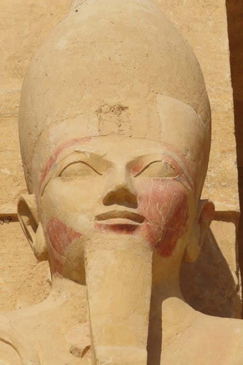 Head of Pharaoh in Egypt