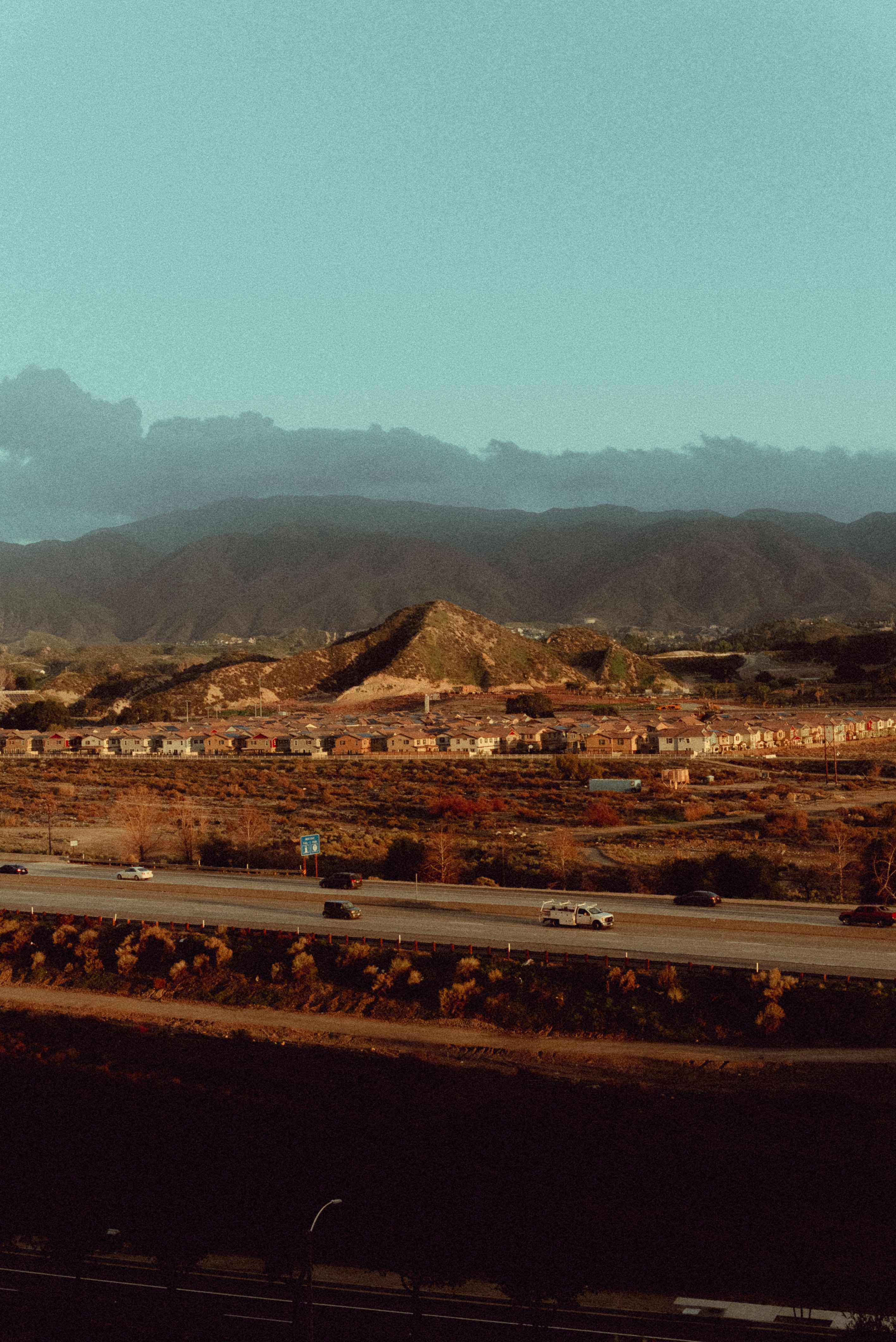 Aerial View of a Road and Mountains · Free Stock Photo